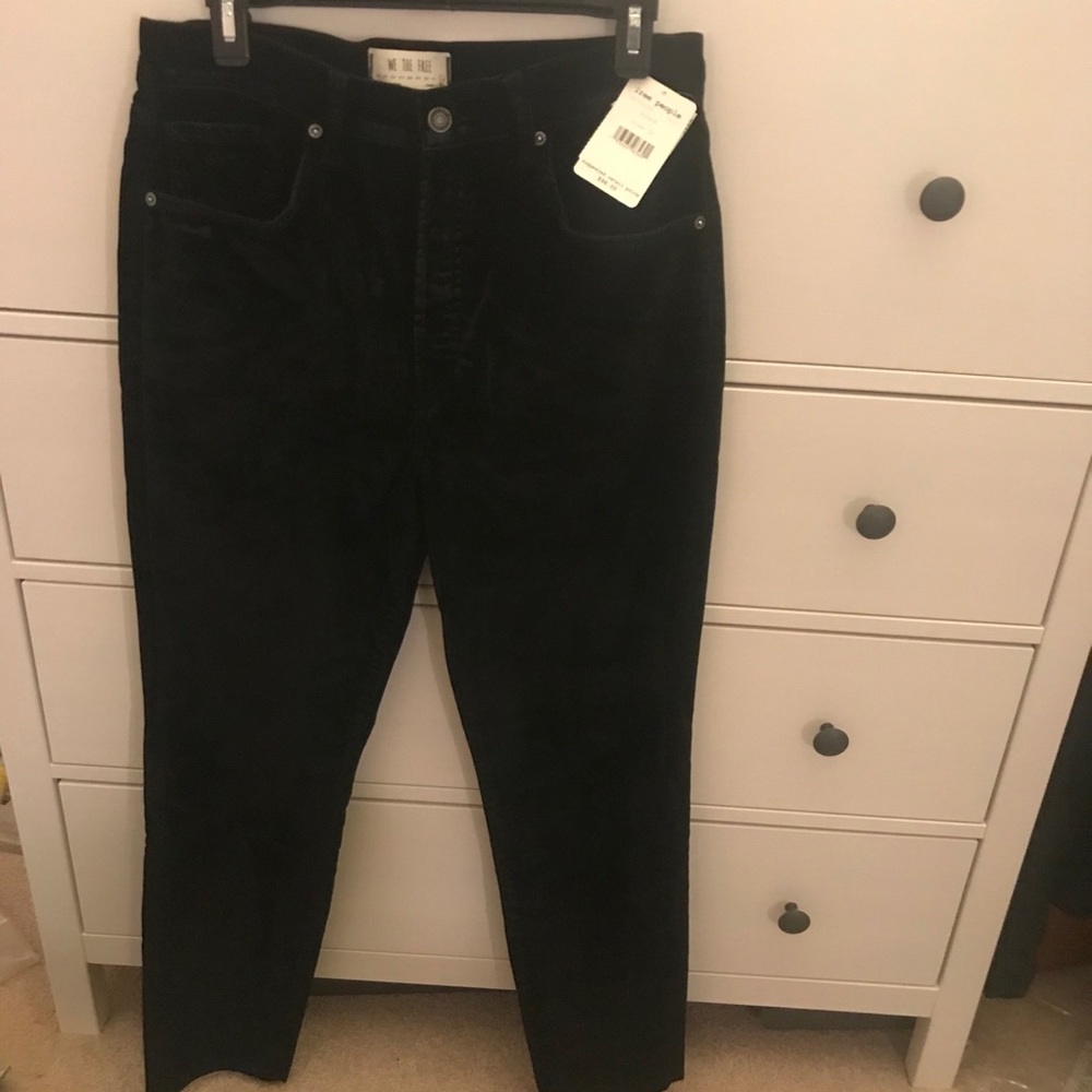 Free People Velvet Skinny Jeans Sz 27 - Picture 7 of 8